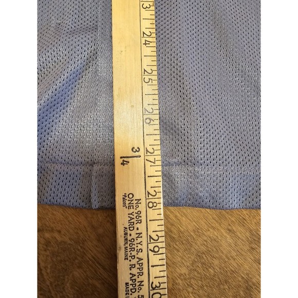 GUESS Shirt Mens XL Gray Button Up Collared Y2K Mesh Club Cruise **Has Pulls** - Picture 5 of 13